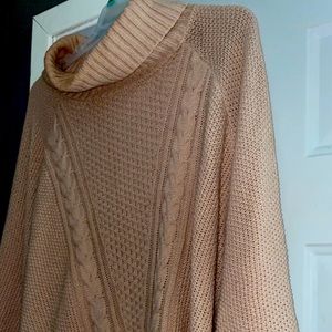 Knit-Like, Turtle- Neck Sweater